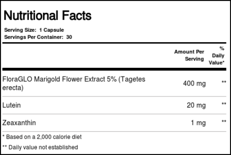 Source Naturals, Luteína 20 mg - 30 Cápsulas - Image 2
