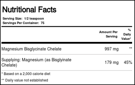 Kirkman Labs, Pó de Bisglicinato de Magnésio - 4 oz (113g) - Image 4