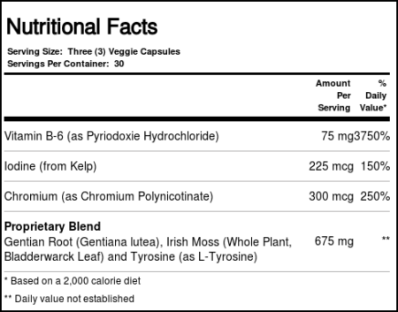 Myotropic Innovations Thyro Kinetix - 90 Cápsulas Vegetarianas - Image 3