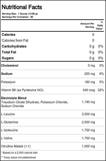 BCAA XTEND Scivation 1278 g - Image 3