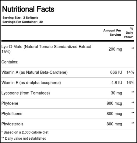 Healthy Origins, Lyc-O-Mato® Complexo Licopeno - 60 Cápsulas - Image 4