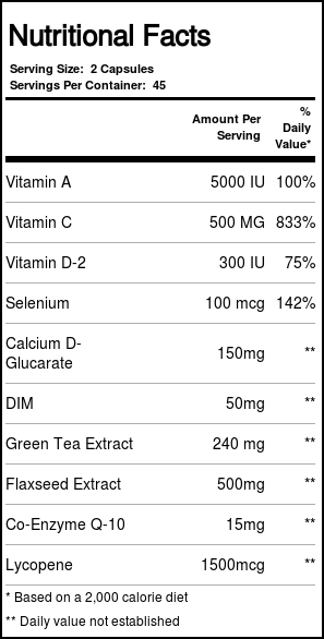 Vitanica BreastBlend Saúde da Mama 90 Cápsulas Vegetarianas - Bem-Estar Feminino - Imagem 4