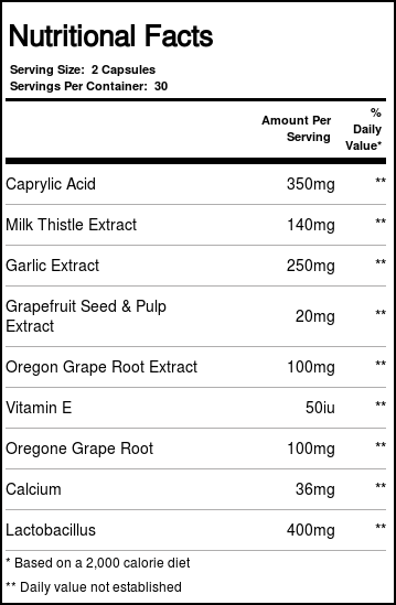Vitanica CandidaStat™ - Controle de Candida 60 Cápsulas - Imagem 4