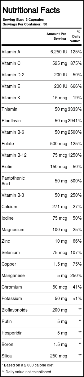 Vitanica Women's Symmetry Multivitamínico Feminino - 90 Cápsulas Vegetarianas - Imagem 4