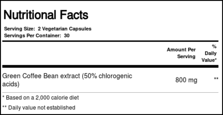 Paradise Ervas Green Coffee Bean Extract - 60 Cápsulas Vegetarianas - Image 3