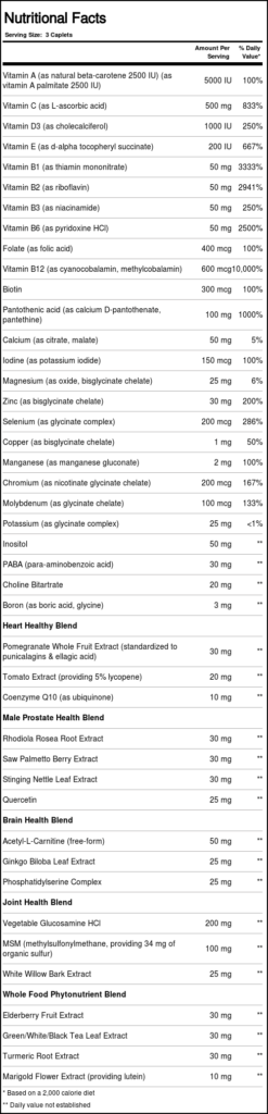 Bluebonnet Nutrition Age-Less Choice 90 Cápsulas: Vitalidade para Maiores de 50 Anos - Imagem 3