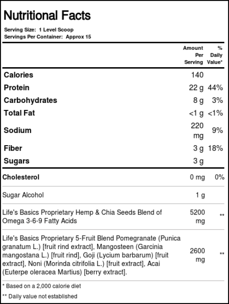 LifeTime Plant Proteína Mix - 20.69 oz - Image 2