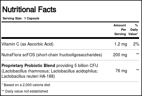 Nature's Way Primadolphilus Reuteri 90 Cápsulas Vegetarianas - Probióticos para Saúde Intestinal - Imagem 3