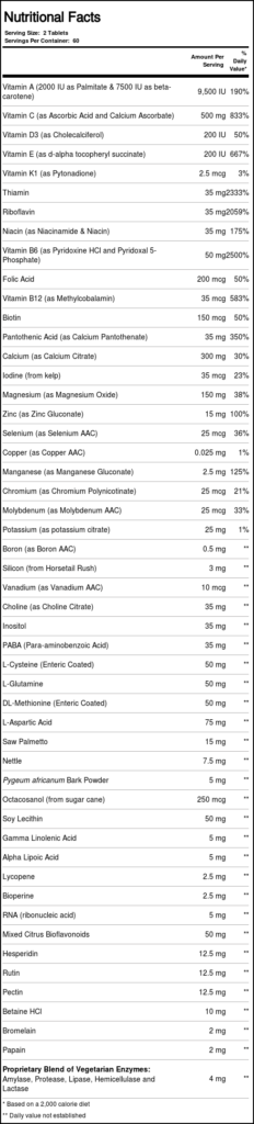 Food Science of Vermont Superior 120 Tabletes: Energia e Vitalidade para Homens no Brasil - Imagem 4