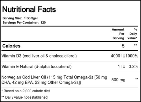 Carlson Labs, Solar D Gems® Vitamina D3 4000 UI - 120 Cápsulas em Gel - Image 4