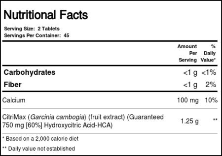 NaturalMax, Super Citrimax® 750 mg - 90 Comprimidos - Image 4