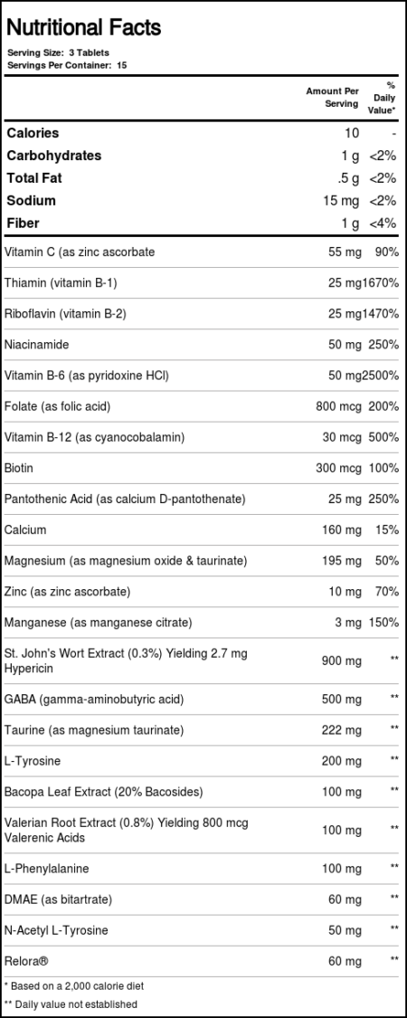 Source Naturals, Mood Balance™ Suporte Emocional - 45 Tabletes - Image 4