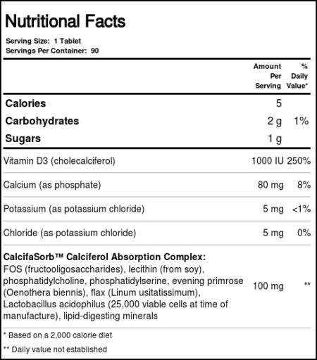 Nature's Plus, Vitamina D3 - 1000 UI - 90 Comprimidos mastigáveis - Image 4