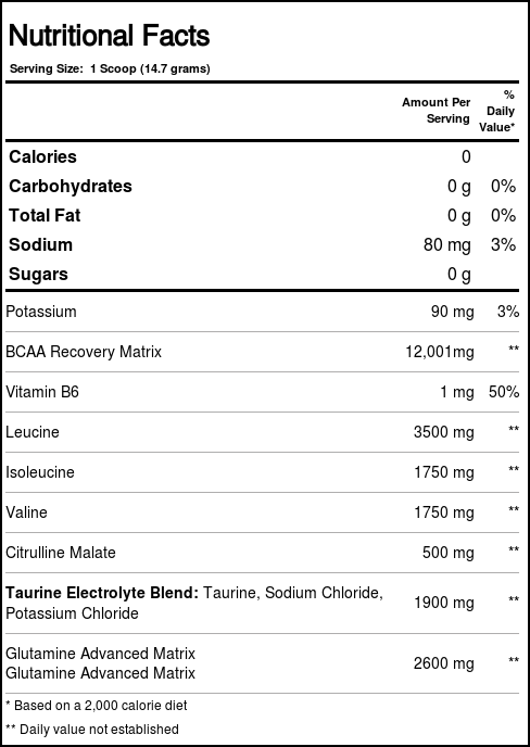 NutraKey BCAA Optima Recovery Complexo, Sabor Uva - 441 g: Recuperação Muscular Otimizada - Imagem 2