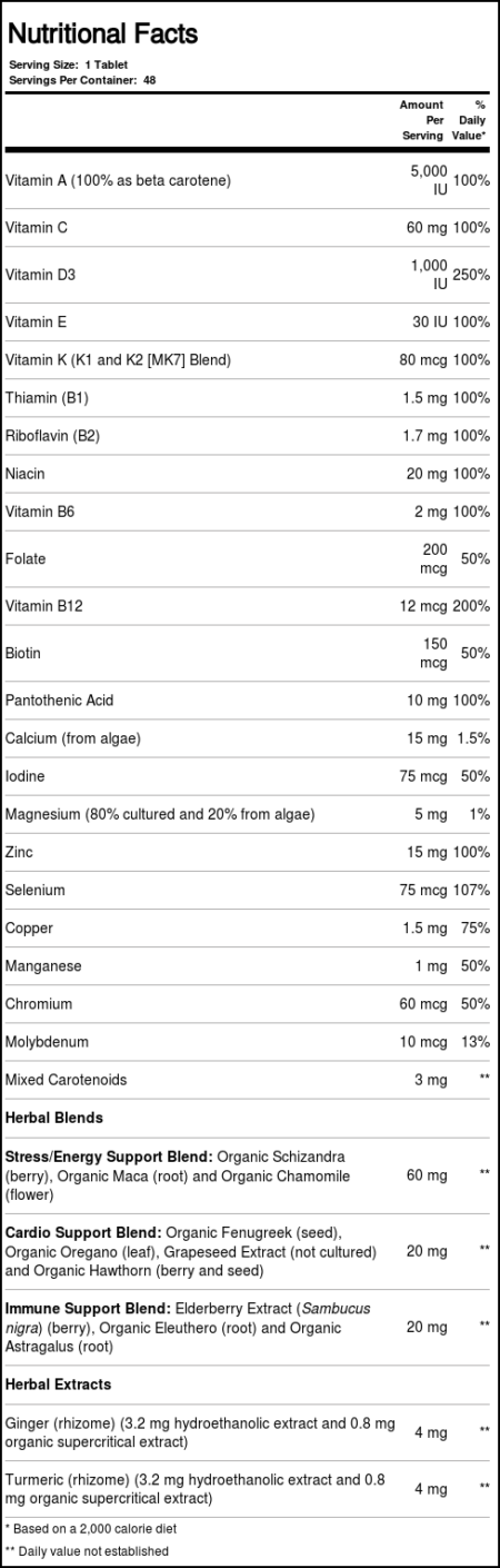 New Chapter, Multivitaminas diárias para os homens - 48 Comprimidos - Image 3