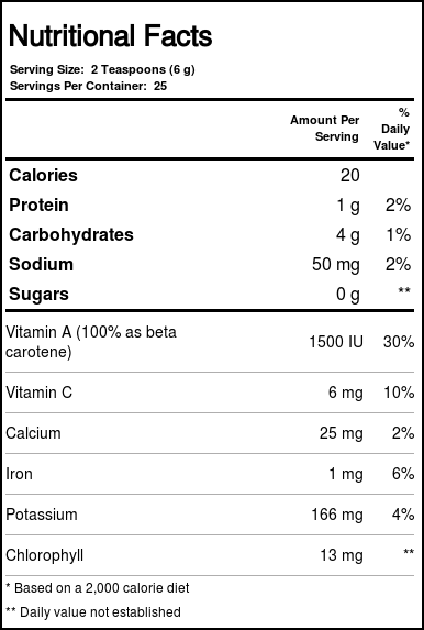 Green Foods Magma Verde EUA - 150g: Vitalidade e Nutrição Pura para Você no Brasil - Imagem 2