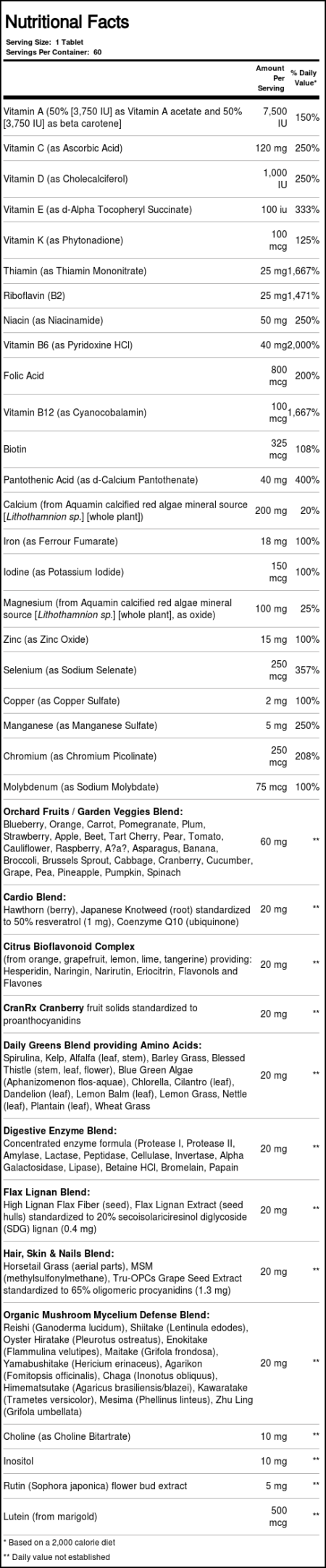 Nature's Way Alive! Multivitamínico Feminino - 60 tabletes - Image 6