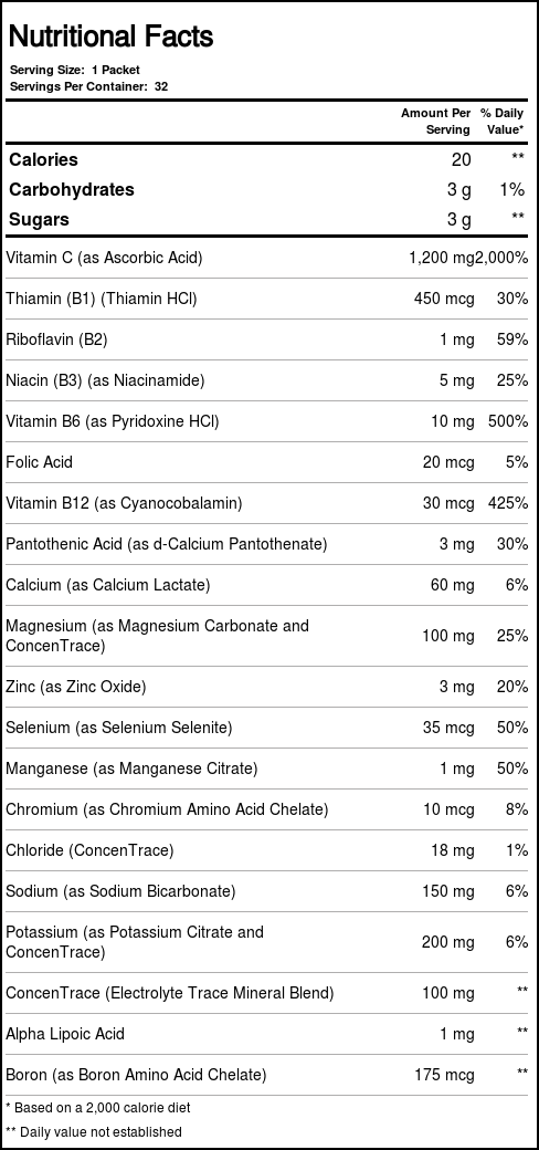 Trace Minerals Research Eletrólito Stamina Power Pak Limão Lima 32 Pacotes de 8,9 g - Imagem 5