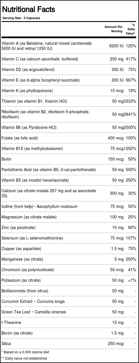 Vitanica Mid-Life Symmetry 180 Cápsulas Vegetarianas - Equilíbrio e Bem-Estar na Maturidade - Imagem 4