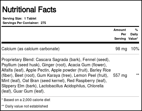 Nature's Secret Colon Cleanse Multifibras 275 Comprimidos - Limpeza Intestinal Profunda - Imagem 3