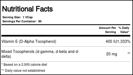 Deva, Vitamina E com Tocoferóis Mistos - 90 Cápsulas Vegetarianas - Image 4