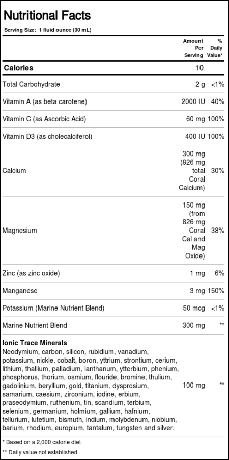 Dynamic Health Laboratories Cálcio Coral Complexo 32 fl oz - Image 4