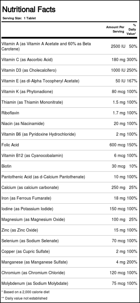 Nature Made, Multivitamínico para Elas com Ferro & Cálcio - 90 Tabletes - Image 3