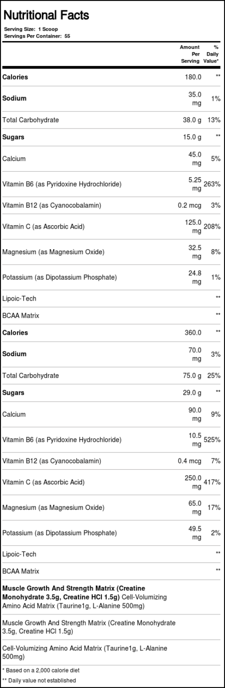 MuscleTech Cell Tech, Laranja - 6 lbs/2.72kg - Image 2