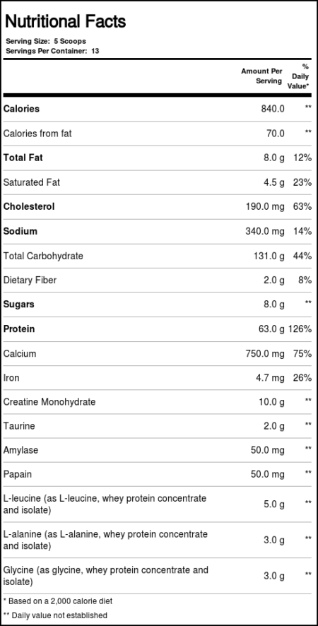 Muscletech Mass Tech, Chocolate ao Leite - 12 lbs/5.44kg - Image 2