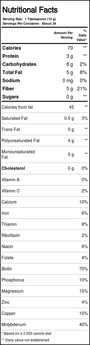 Salba Smart Sementes Integrais 360g - Nutrição Pura e Natural no Brasil - Imagem 3
