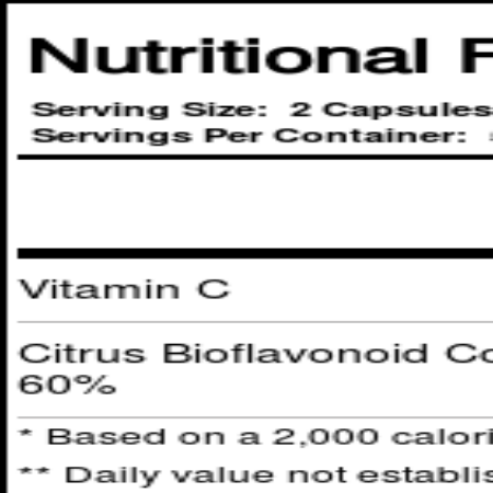 Vital Nutrients Vitamina C com Bioflavonóides - 100 Cápsulas: Potencialize sua Imunidade e Bem-Estar - Imagem 2