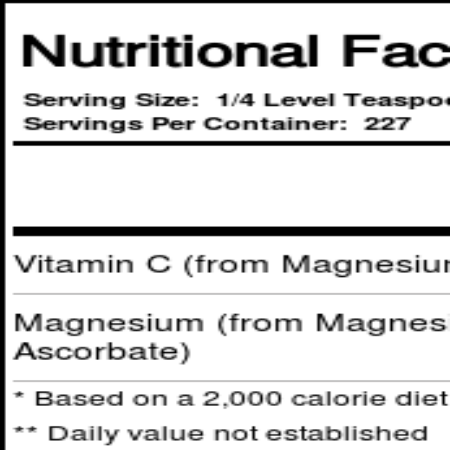 Now Foods Ascorbato de Magnésio - 227g: Mineral Essencial para Saúde e Bem-Estar - Imagem 4