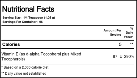 Now Foods, Óleo E 100% Natural 80% Tocoferol - 118 mL - Image 4