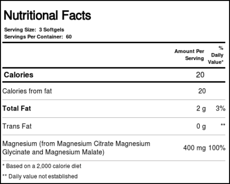 Now Foods, Citrato de Magnésio - 180 Cápsulas em Gel - Image 4