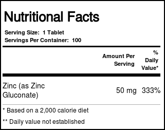 Now Foods Zinco 50 mg - 100 Tabletes: Imunidade e Bem-Estar Essencial - Imagem 4