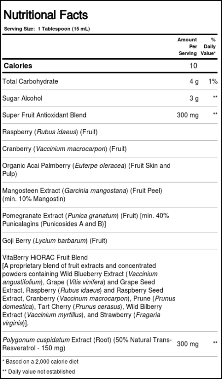 Resveratrol Natural Líquido Concentrado Now Foods Vegano 473 ml - Image 4