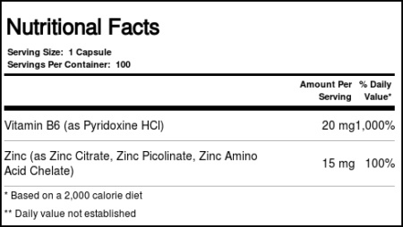 Solaray, Bio Zinco 15 mg - 100 Cápsulas - Image 3