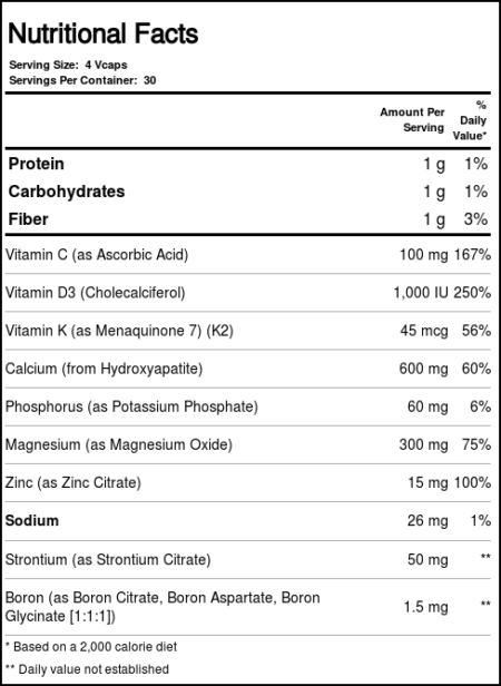 Solaray, Cal-Mag Estrôncio com Vitamina D3 - 120 Cápsulas Vegetarianas - Image 5