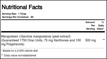 Solaray, Extrato de Mangostão 500 mg - 60 Cápsulas Vegetarianas - Image 5