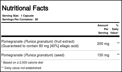 Solaray Extrato de Romã 200 mg 60 Cápsulas: Antioxidante e Bem-Estar — foto 1 Solaray Extrato de Romã 200 mg 60 Cápsulas: Antioxidante e Bem-Estar - Imagem 3