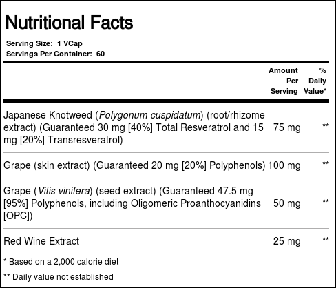Solaray Resveratrol Knotweed Japonês 75 mg – 60 Cápsulas Vegetarianas: Antioxidante Natural para sua Saúde — foto 1 Solaray Resveratrol Knotweed Japonês 75 mg - 60 Cápsulas Vegetarianas: Antioxidante Natural para sua Saúde - Imagem 3