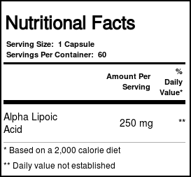 Solaray Ácido Alfa-Lipóico 250 mg 60 Cápsulas: Antioxidante Poderoso para Sua Saúde — foto 1 Solaray Ácido Alfa-Lipóico 250 mg 60 Cápsulas: Antioxidante Poderoso para Sua Saúde - Imagem 3