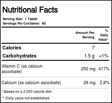 Vitamina C Mastigável Carlson Labs Tangerina 120 Tabletes - Imunidade e Bem-Estar - Imagem 4
