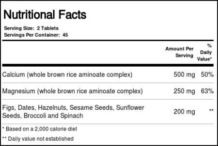 Nature's Plus, Source of Life® Cal / Mag - 180 Tabletes - Image 4