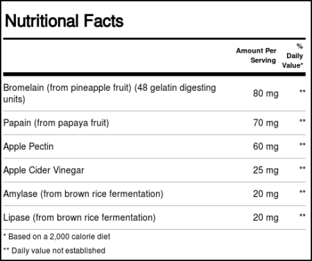 Nature's Plus, Nutri-Zyme Ajuda Digestiva - 90 tablets - Image 3