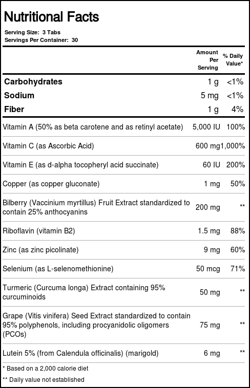 Enzymatic Therapy Escolha Eye Fórmula do Doutor 90 Tabletes: Saúde Ocular Avançada - Imagem 4