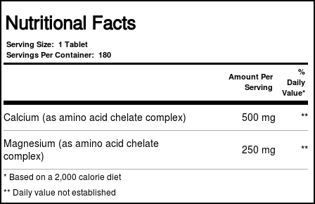 Nature's Plus Cal / Mag 500/250 mg - 180 Tabletes: Essencial para Ossos Fortes e Saúde Geral - Imagem 4