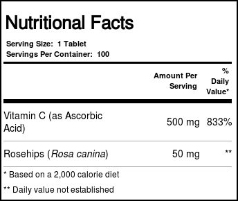 Nature's Life C Básico 500 mg 100 Tabletes: Vitamina C Essencial para Sua Saúde no Brasil - Imagem 4