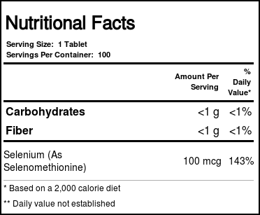 Nature's Life Selênio Sem Leveduras 100 mcg - 100 Tabletes Essenciais para a Saúde - Imagem 4