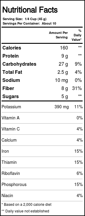 Arrowhead Mills Grão de Bico (Garbanzos) - 453g (16oz) | Fonte de Proteína e Fibra - Imagem 3